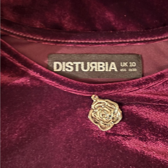 Disturbia Deep Purple Maxi Dress - Picture 2 of 5